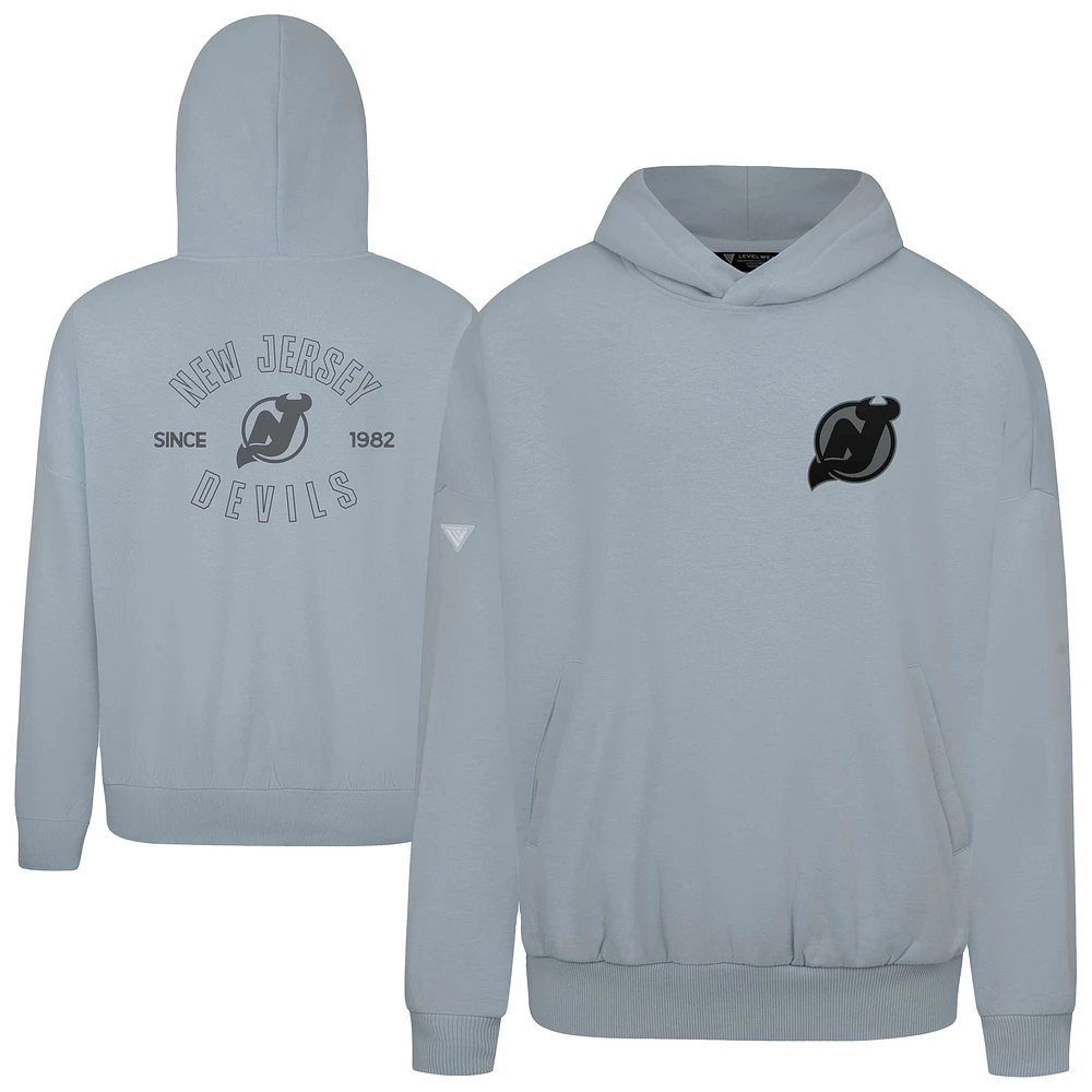 Men's Levelwear New Jersey Devils Contact Nightfall Pullover Hoodie
