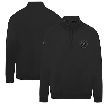 Men's Levelwear Black Tampa Bay Lightning Murray Nightfall Quarter-Zip Jacket