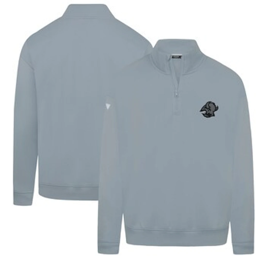 Men's Levelwear Gray Buffalo Sabres Murray Nightfall Quarter-Zip Jacket