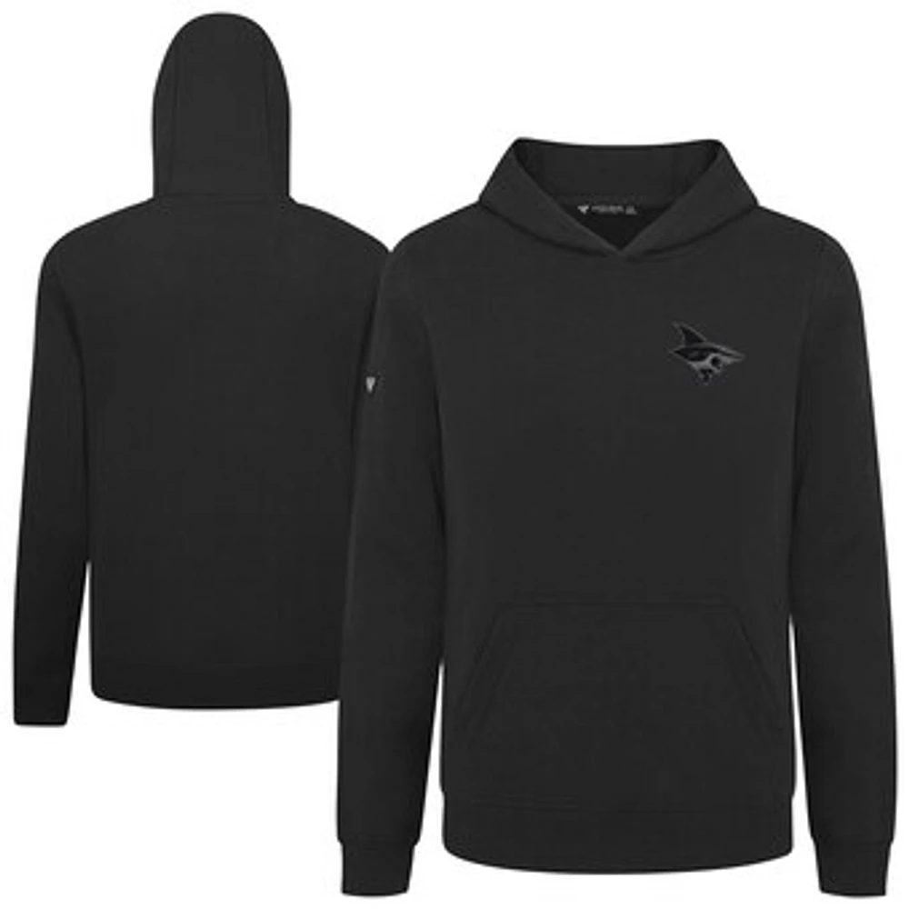 Youth Levelwear Black San Jose Sharks Jr Podium Nightfall Pullover Hoodie