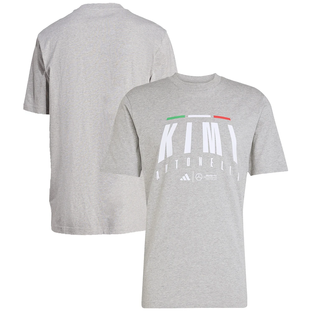 Men's adidas Kimi Antonelli Mercedes-AMG Petronas F1 Team Driver Wear T-Shirt