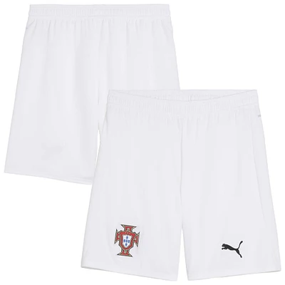 Men's Puma White Portugal National Team 2025 Away Replica Shorts