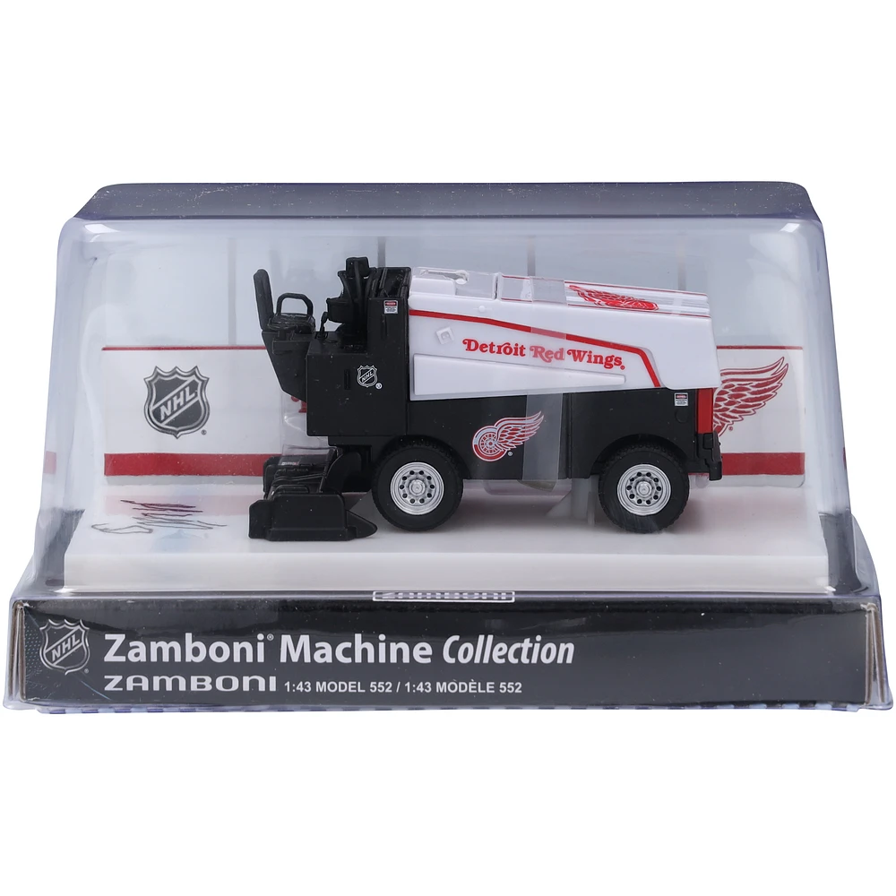 Moritz Seider Detroit Red Wings Autographed 1:43 Scale Die-Cast Zamboni