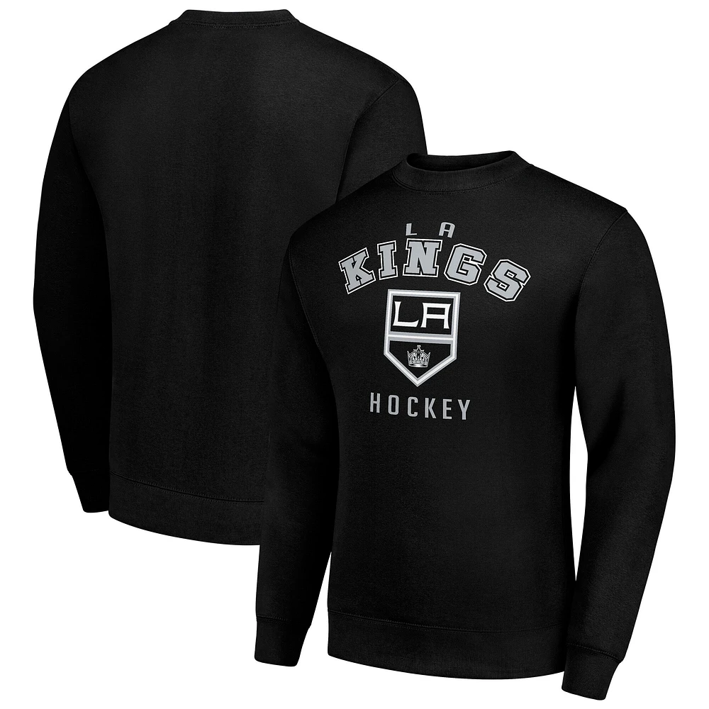 Men's Starter Los Angeles Kings Team Logo Fleece Pullover Sweatshirt