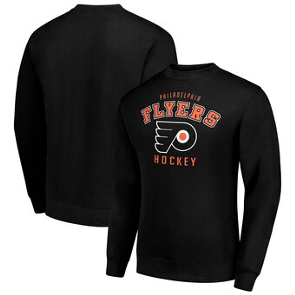 Men's Starter Philadelphia Flyers Team Logo Fleece Pullover Sweatshirt
