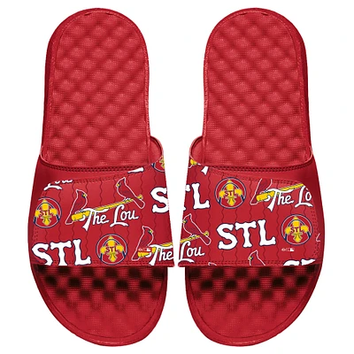 Unisex ISlide Red St. Louis Cardinals 2024 City Connect Slide Sandals