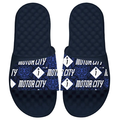 Unisex ISlide Navy Detroit Tigers 2024 City Connect Slide Sandals