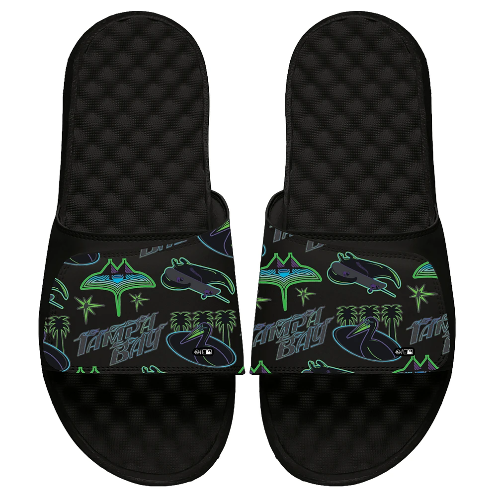 Unisex ISlide Black Tampa Bay Rays 2024 City Connect Slide Sandals