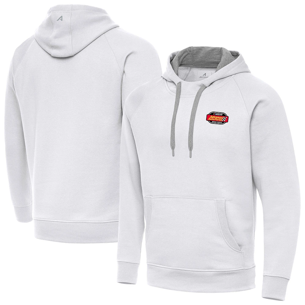 Men's Antigua NASCAR Advanced Auto Parts Victory Raglan Pullover Hoodie