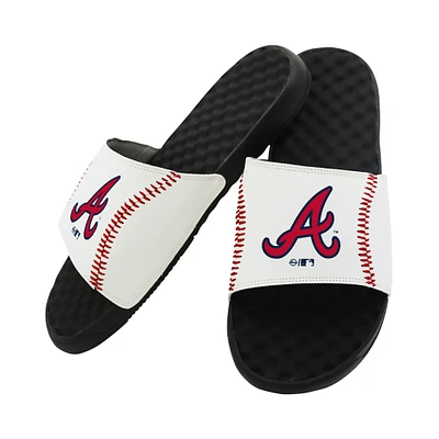 Unisex ISlide Atlanta Braves Baseball Stitch Slide Sandals