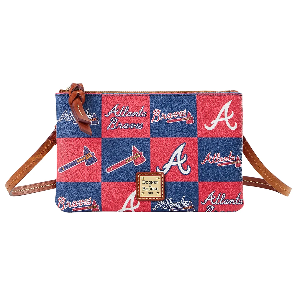 Dooney & Bourke Atlanta Braves Top Zip Crossbody Purse