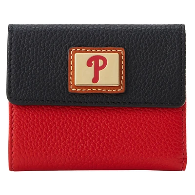 Dooney & Bourke Philadelphia Phillies Flap Credit Card Wallet