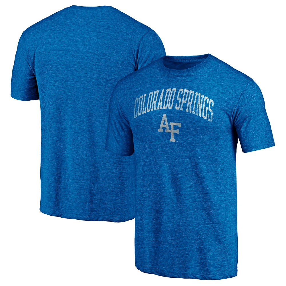 Men's Royal Air Force Falcons Arched City Tri-Blend T-Shirt
