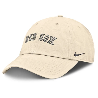 Men's Nike Natural Boston Red Sox Camo Pack Club Adjustable Hat