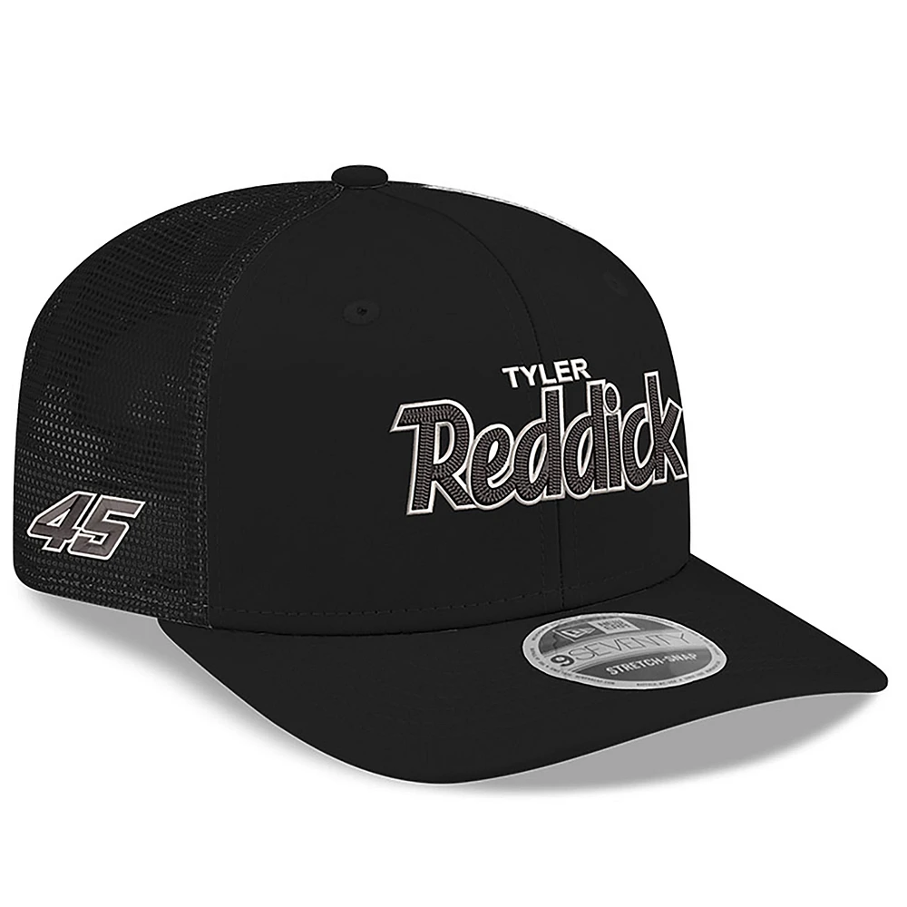 Men's New Era Black Tyler Reddick 9SEVENTY Chain Glow Stretch-Snap Hat