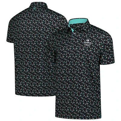 Men's Puma Black The Zurich Classic MATTR Paradise Polo