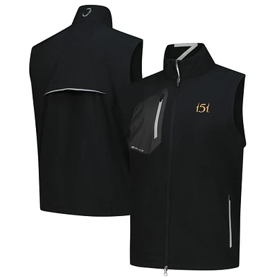 Men's Zero Restriction Black 151st Kentucky Derby Z700 Full-Zip Vest