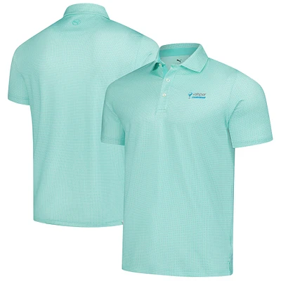 Men's Puma Aqua Valspar Championship Tile MATTR Polo