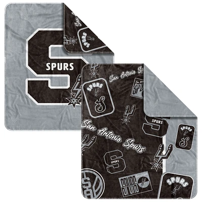 San Antonio Spurs 50" x 60" Dream Weave Throw Blanket