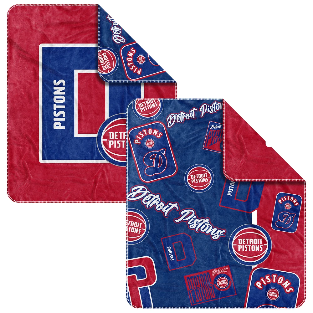 Detroit Pistons 50” x 60” Dream Weave Throw Blanket