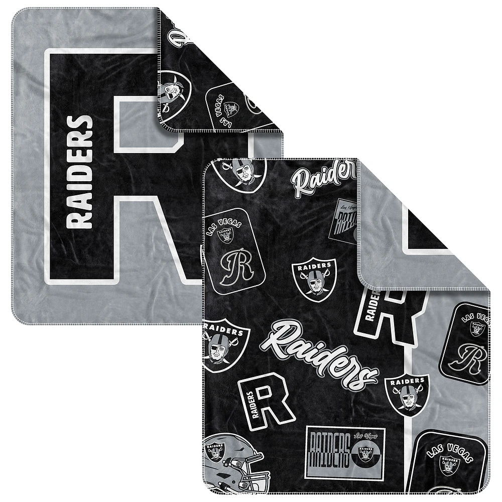 Las Vegas Raiders 50” x 60” Dream Weave Throw Blanket
