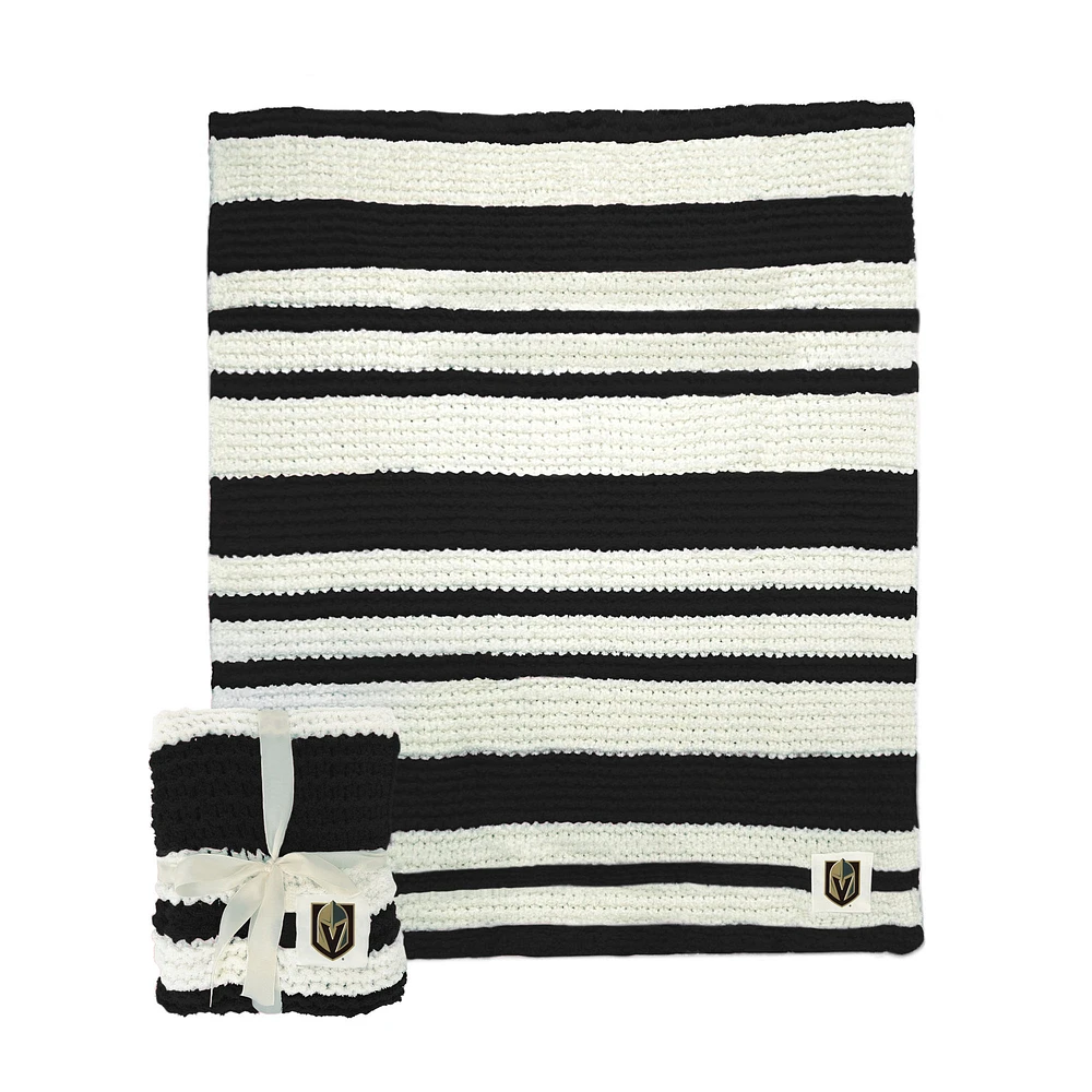 Vegas Golden Knights 50" x 60" Cable-Knit Throw Blanket