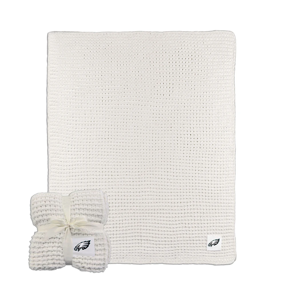 Philadelphia Eagles 50" x 60" Cable-Knit Throw Blanket