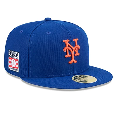Men's New Era Royal York Mets Baseball Hall of Fame 59FIFTY Fitted Hat