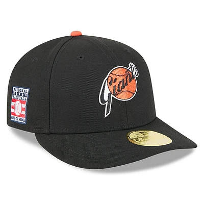 Men's New Era Black San Francisco Giants Baseball Hall of Fame 59FIFTY Low Profile Fitted Hat