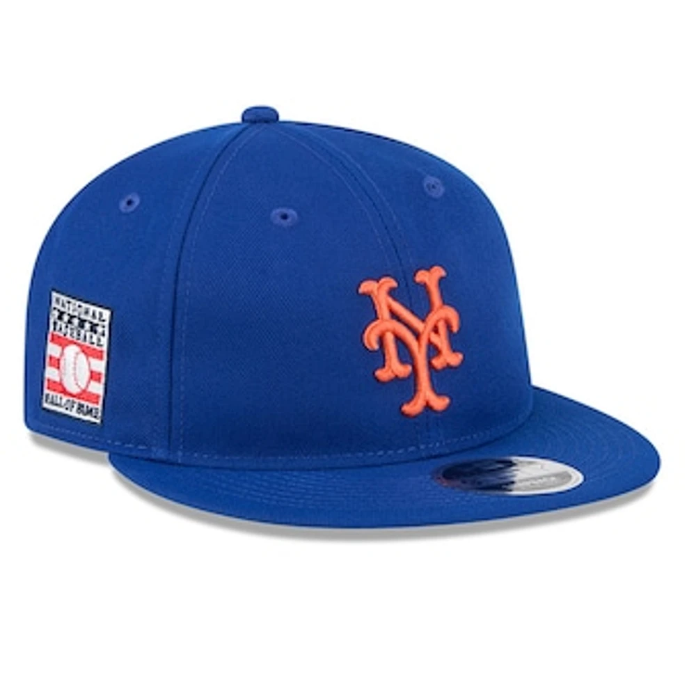 Men's New Era Royal York Mets Baseball Hall of Fame Retro Crown 9FIFTY Adjustable Hat
