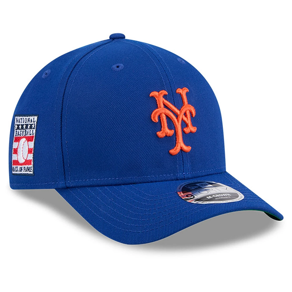 Men's New Era Royal New York Mets Baseball Hall of Fame 9FORTY M-Crown Adjustable Hat
