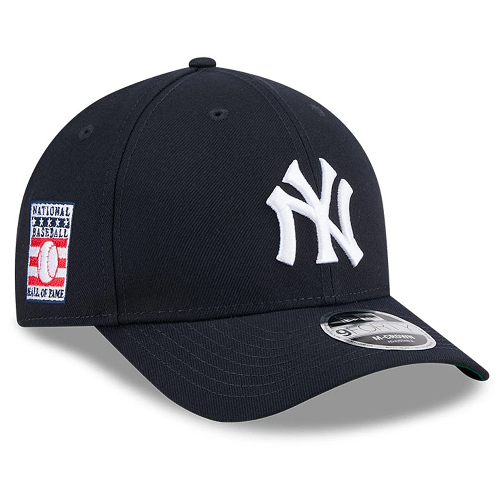 Men's New Era Navy New York Yankees Baseball Hall of Fame 9FORTY M-Crown Adjustable Hat