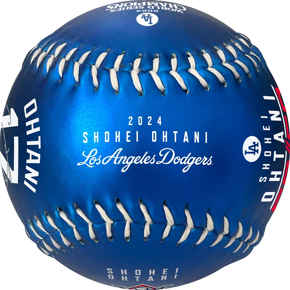 Shohei Ohtani Los Angeles Dodgers Facsimile Signature 2024 Season Accomplishments Rawlings Baseball