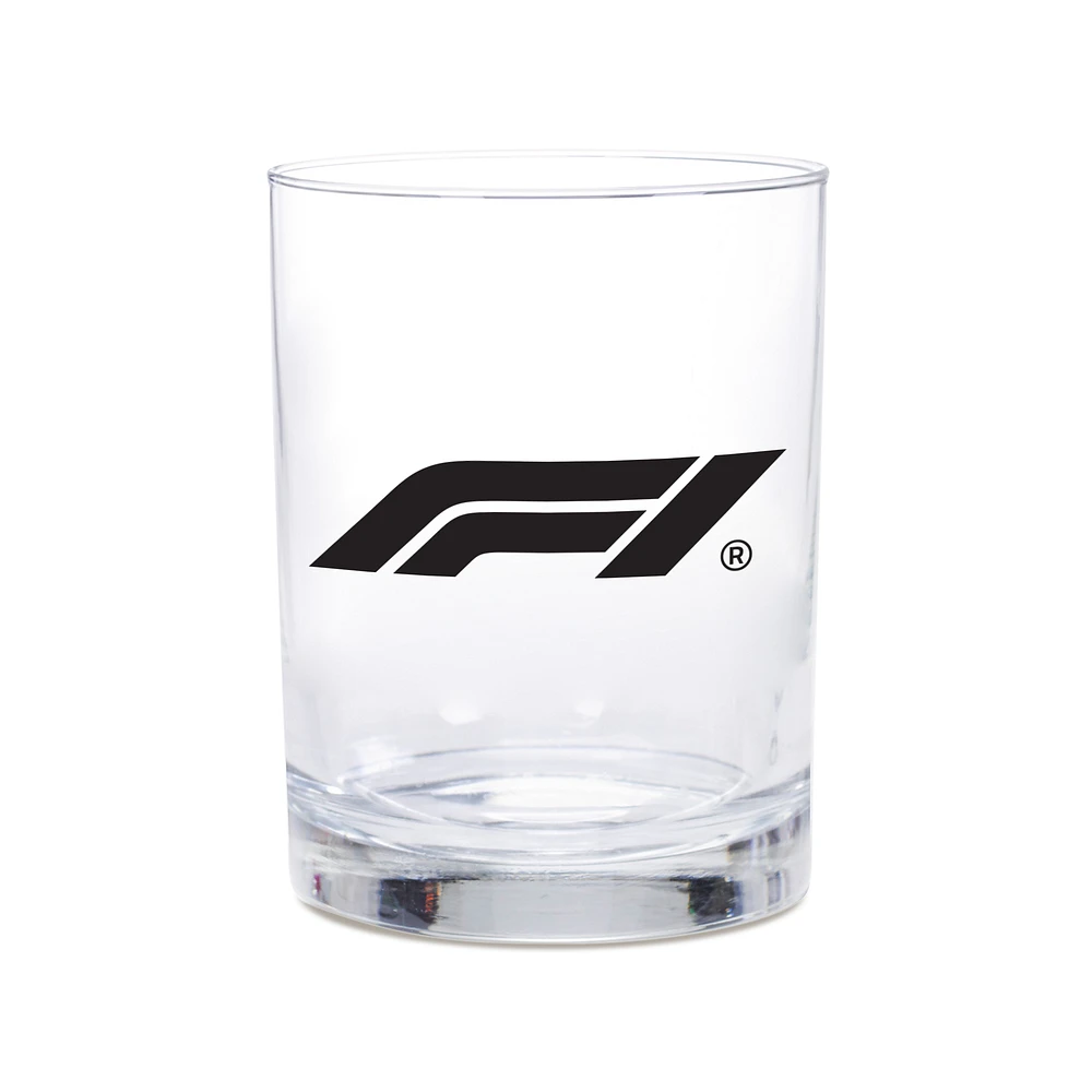 WinCraft Formula 1 Etched Whiskey Glass