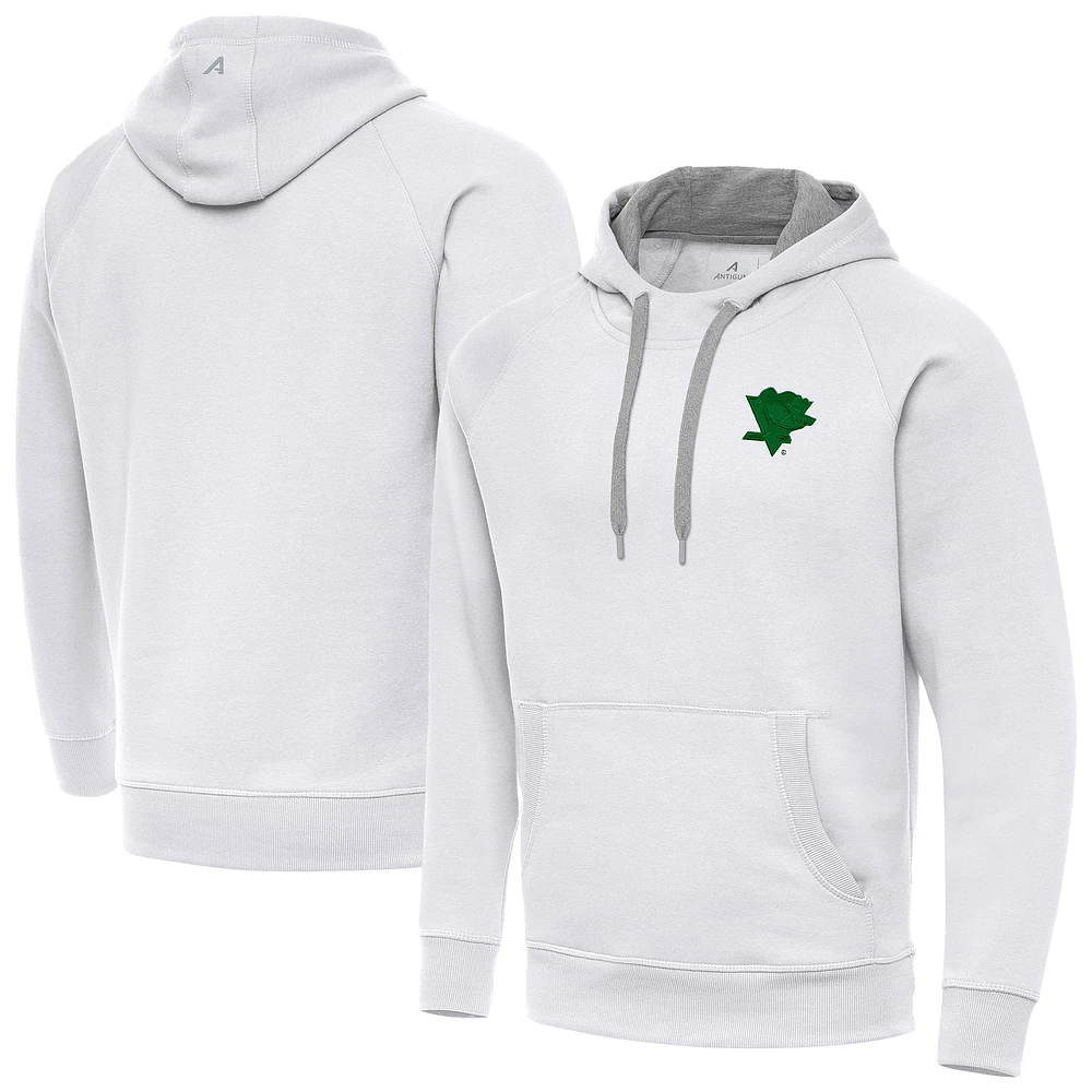 Men's Antigua Pittsburgh Penguins St. Patrick's Day Victory Pullover Hoodie