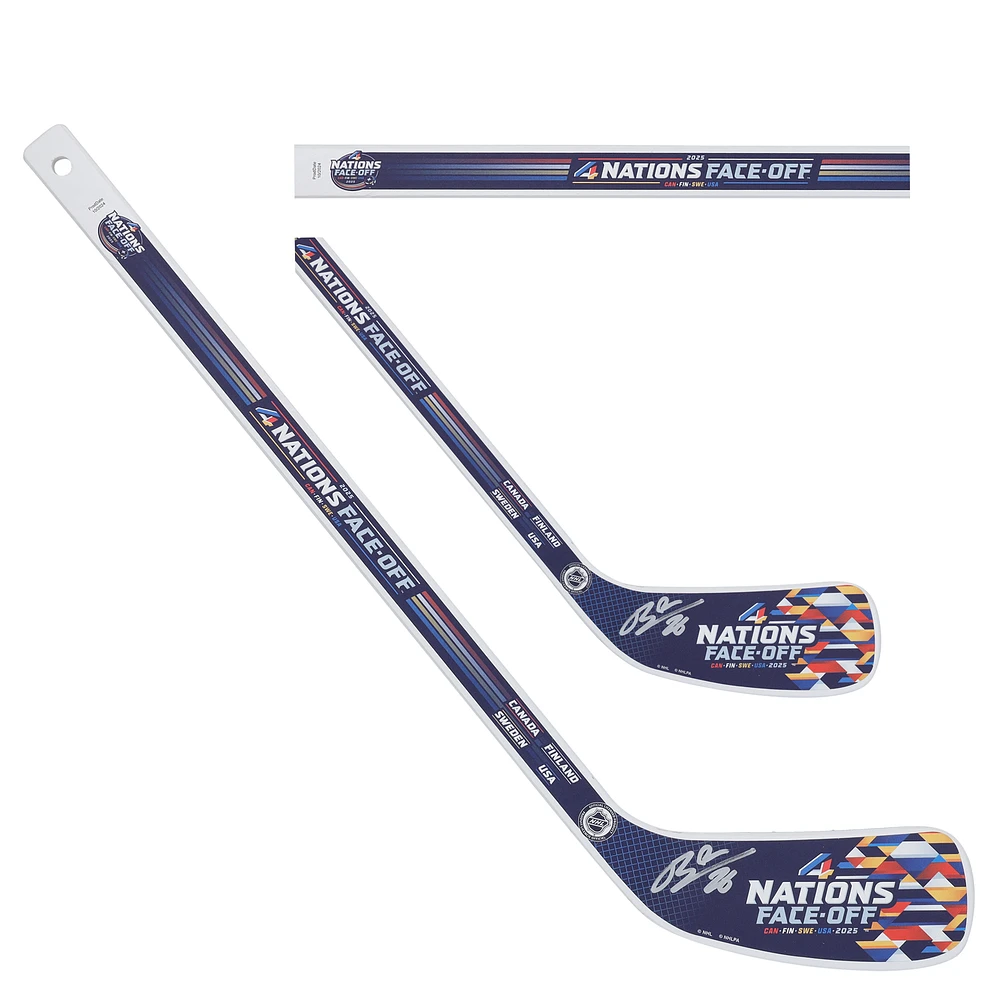 Rasmus Dahlin Buffalo Sabres Autographed 4 Nations Face-Off Mini Wood Stick
