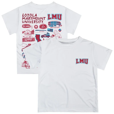 Infant Vive La Fete White Loyola Marymount Lions Impressions Artwork T-Shirt