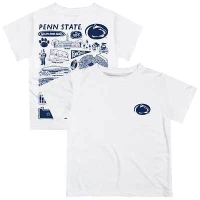 Infant Vive La Fete White Penn State Nittany Lions Impressions Artwork T-Shirt