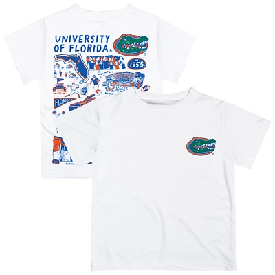 Infant Vive La Fete White Florida Gators Impressions Artwork T-Shirt