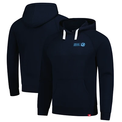 Unisex Sportiqe Navy Abbott World Marathon Majors Six Star Finisher Olsen Tri-Blend Pullover Hoodie