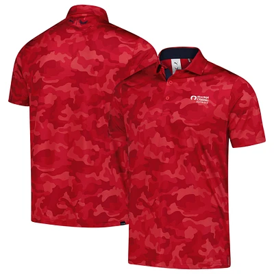 Men's Puma Red Rocket Classic Volition Camo MATTR Polo