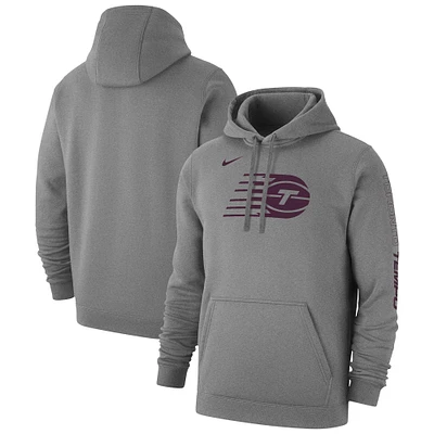 Unisex Nike Gray Toronto Tempo Logo Club Fleece Pullover Hoodie