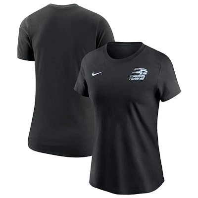 Women's Nike Black Toronto Tempo Logo T-Shirt
