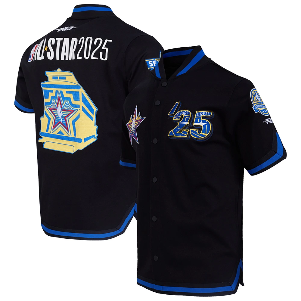 Unisex Pro Standard Black 2025 NBA All-Star Game Full-Snap Warm-Up Jacket