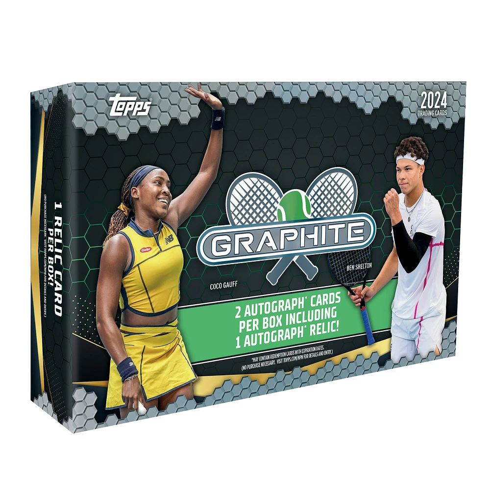 2024 Topps Graphite Tennis Factory Sealed Hobby Box