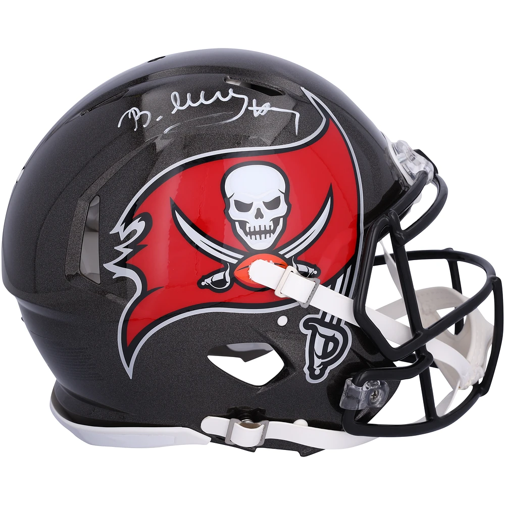 Bucky Irving Tampa Bay Buccaneers Autographed Riddell Speed Authentic Helmet