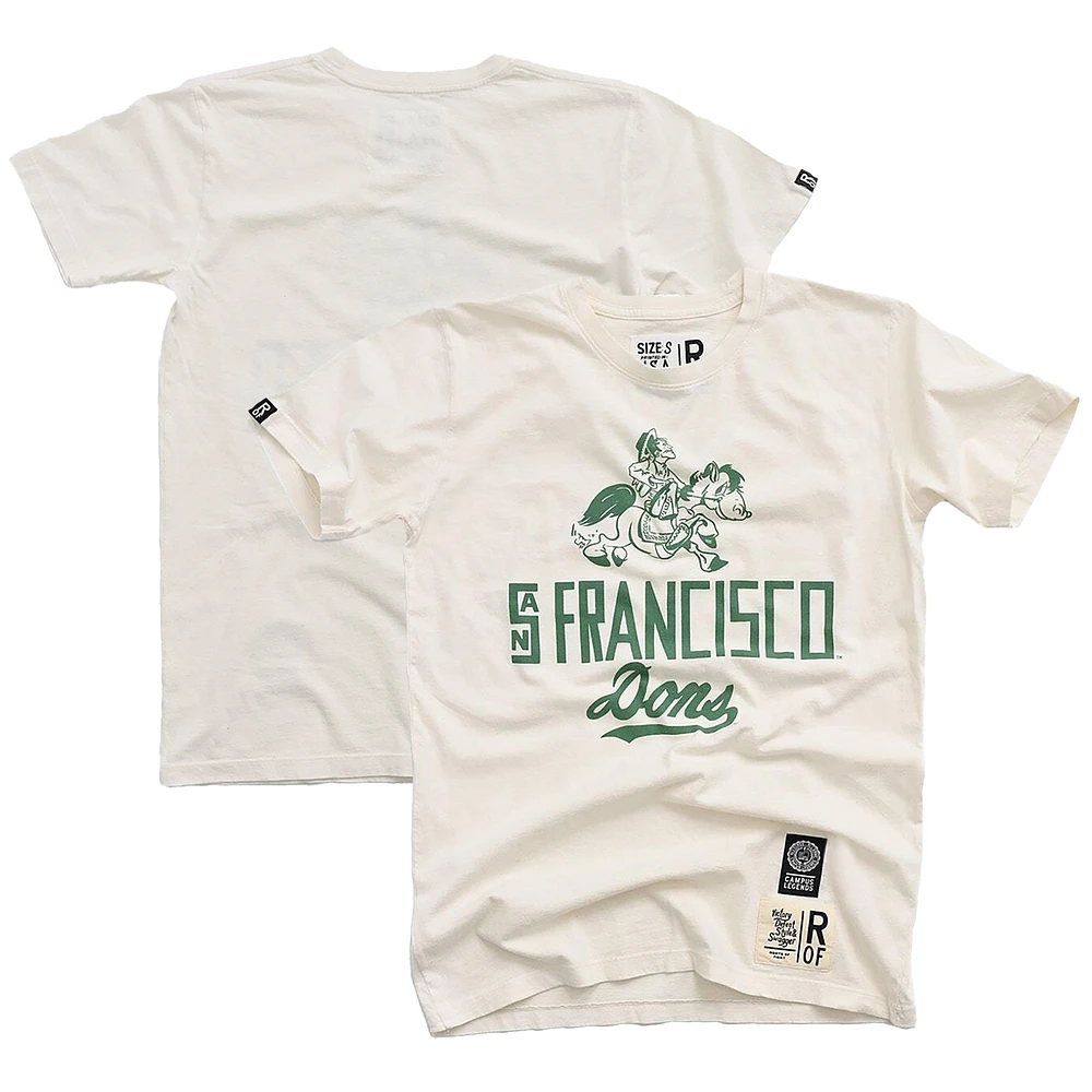 Men's Roots of Fight White San Francisco Dons T-Shirt