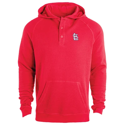 Men's Dunbrooke Red St. Louis Cardinals Montana Lightweight Raglan Pullover Hoodie