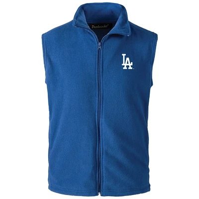 Men's Dunbrooke Royal Los Angeles Dodgers Houston Full-Zip Vest