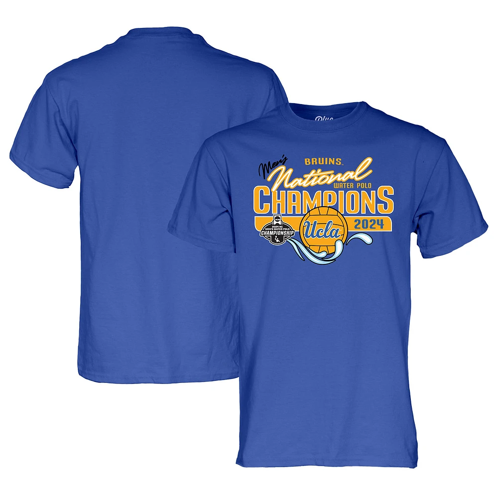 Unisex Blue 84 UCLA Bruins 2024 NCAA Men's Water Polo National Champions T-Shirt
